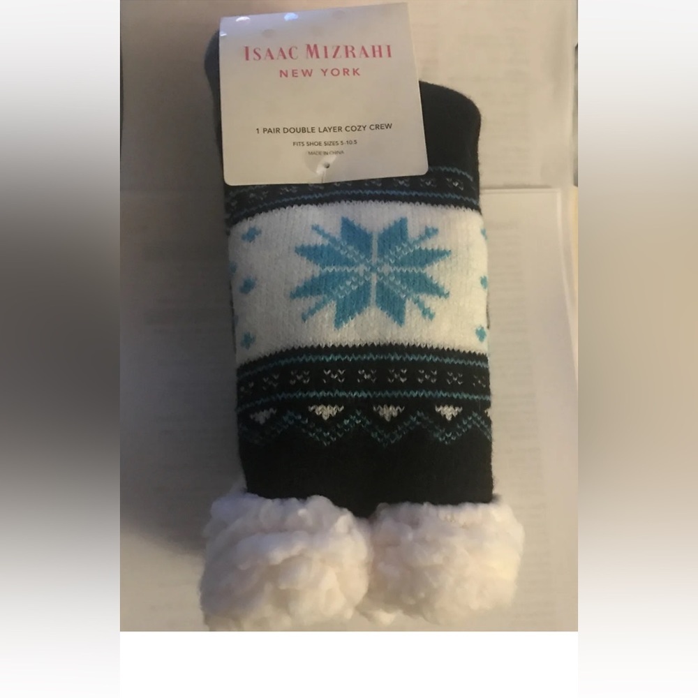 Brand new Isaac Mizrahi socks
